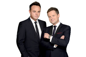 Ant & Dec. Image shows from L to R: Ant McPartlin, Declan Donnelly.