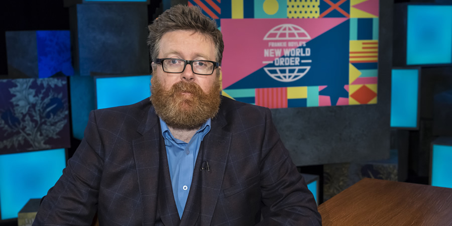 Frankie Boyle's New World Order. Frankie Boyle. Copyright: Zeppotron.