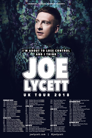 joe lycett tour poster