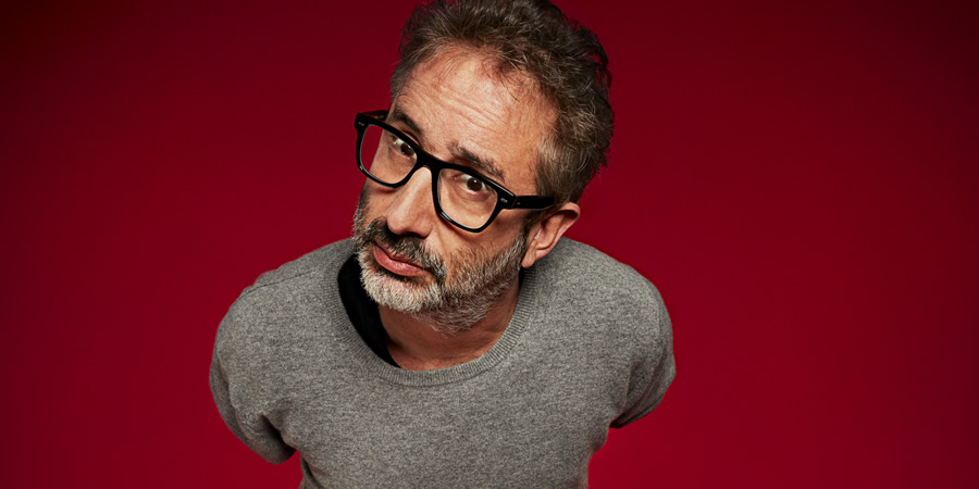 Taskmaster. David Baddiel. Copyright: Avalon Television.